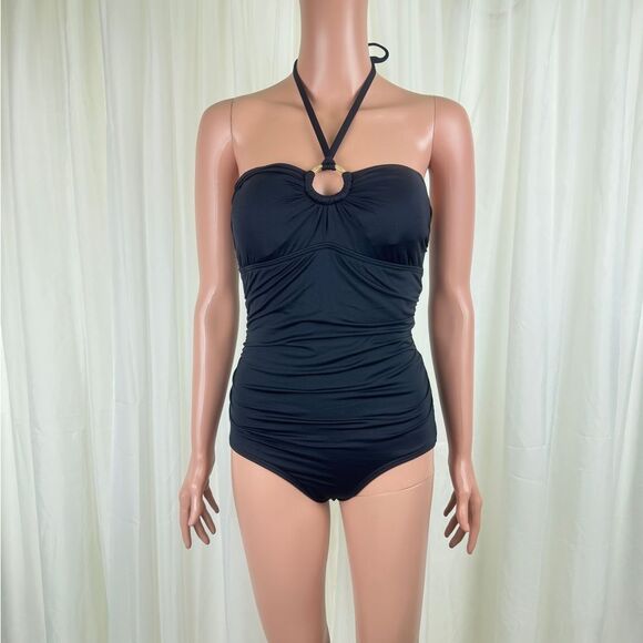 MICHAEL Michael Kors Black One Piece Swimsuit - Picture 4 of 10